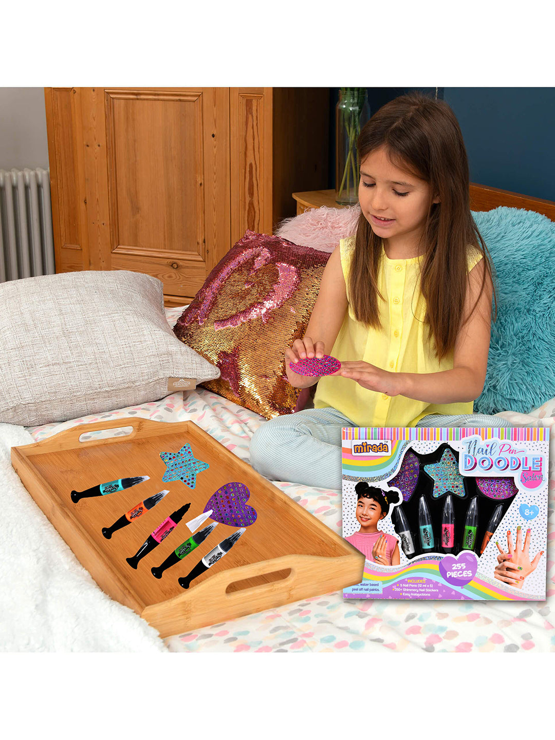 Mirada Doodle Nail Pen Salon Nail Art Kit for Girl