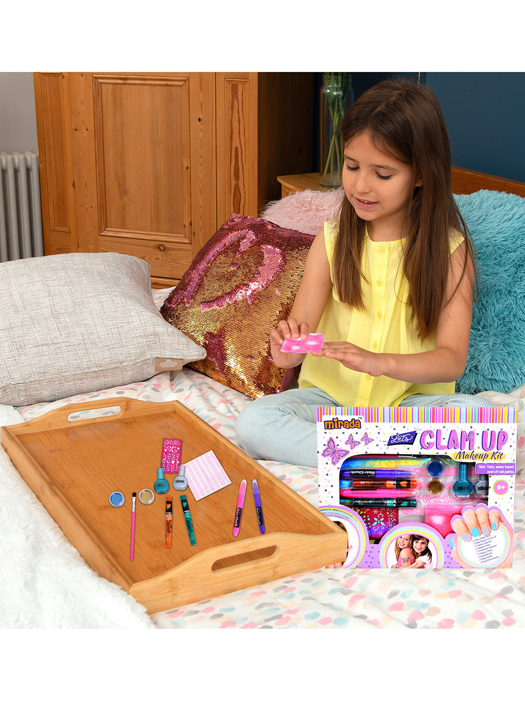 Mirada Lets Glam Up Nail Art Kit for Girl