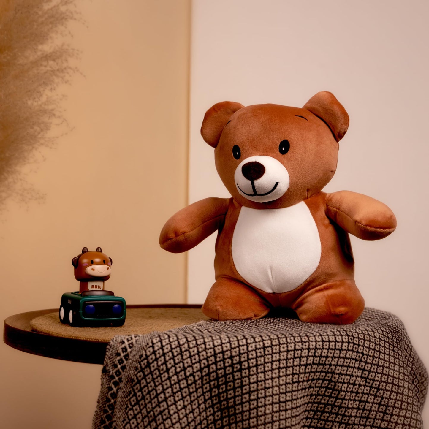 Mirada Huggable Bear Toy - Brown – 32cm
