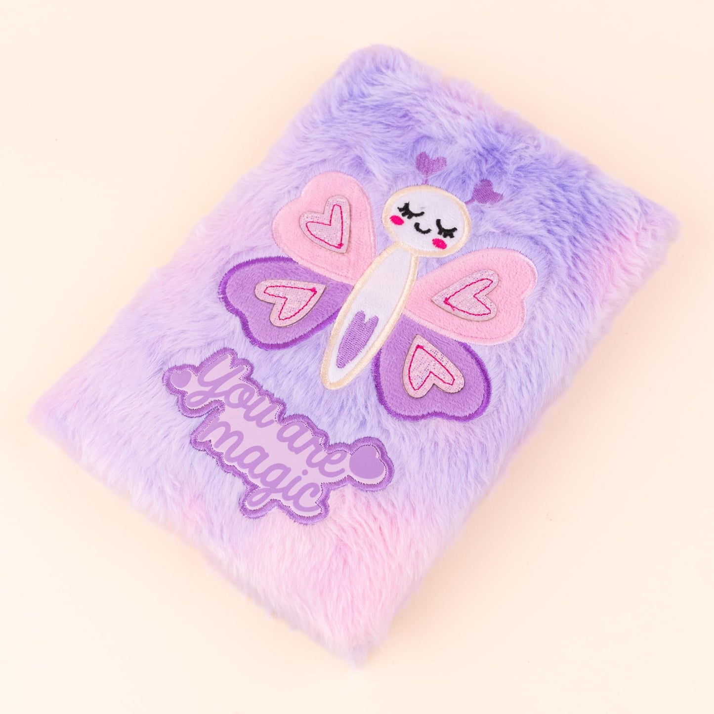 Mirada Butterfly Plush Notebook