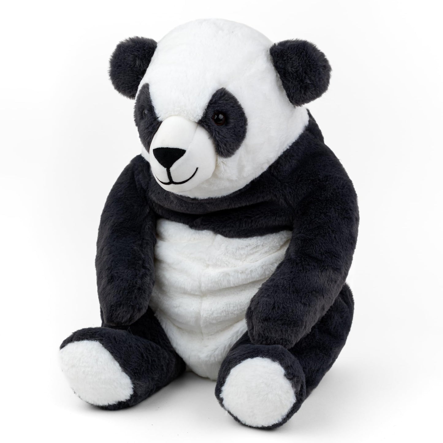 Mirada Big Black Panda Plush Toy – 35cm