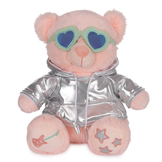 Mirada Rockstar Bear Plush Toy – 25cm