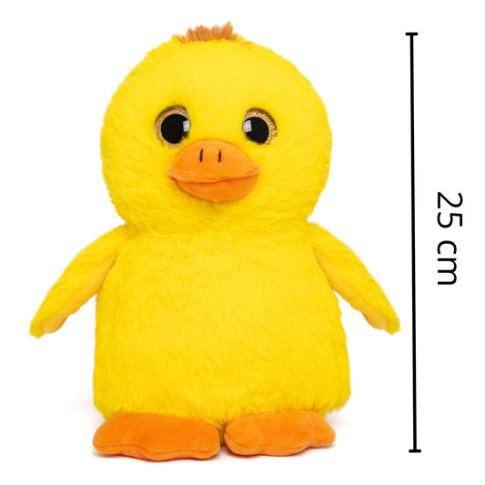 Mirada Glitter Eye Duck Toy - Yellow -25cm