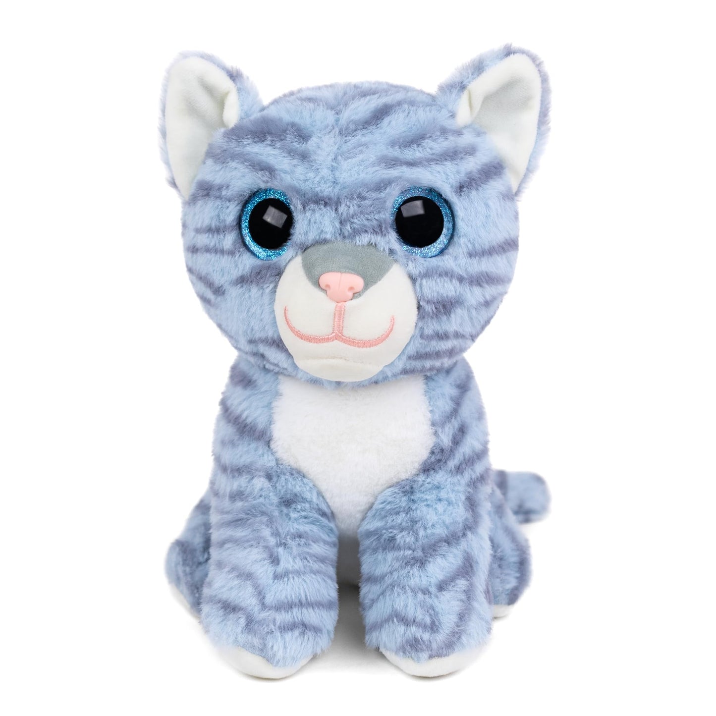 Mirada Glitter Eye Cat Toy - Grey – 25cm