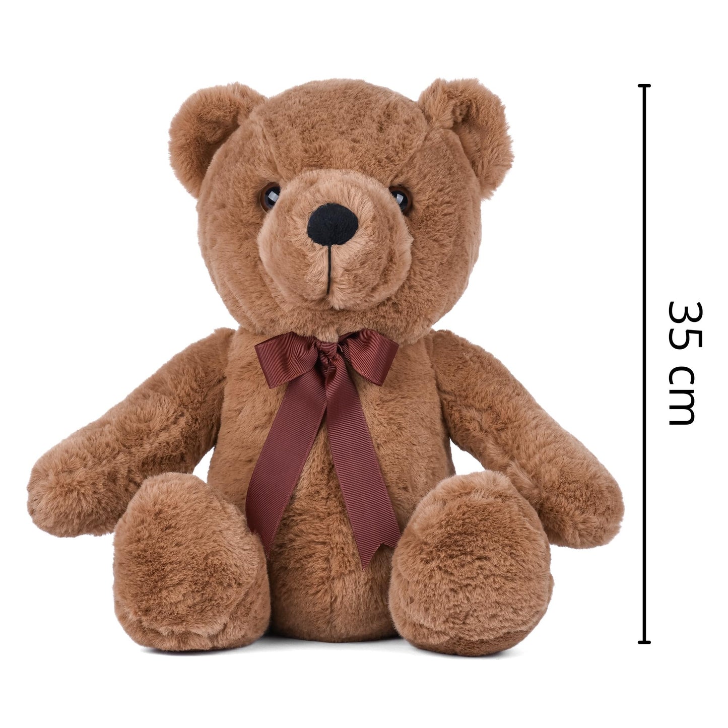 Mirada Sitting Bear Toy - Brown – 35cm