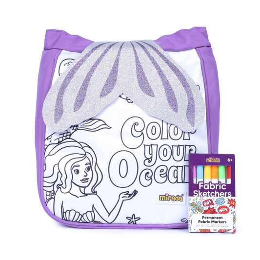 Mirada Mermaid Drawstring Sack Bag