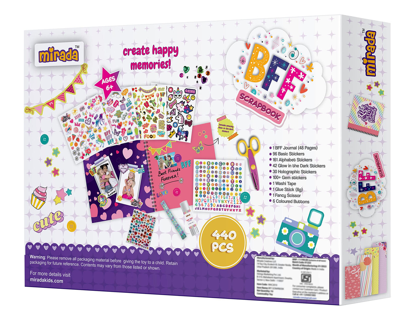 Mirada Art & Craft,BFF Scrapbook