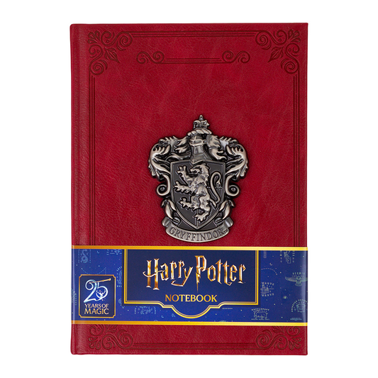 Mirada Harry Potter Gryfindor Metal Emblem Notebook