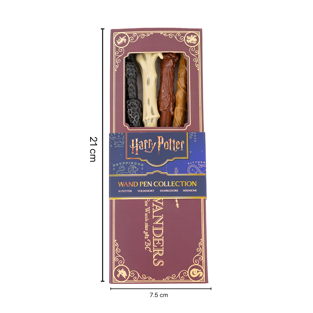 Mirada Harry Potter 4 Pcs Wand Pen Set