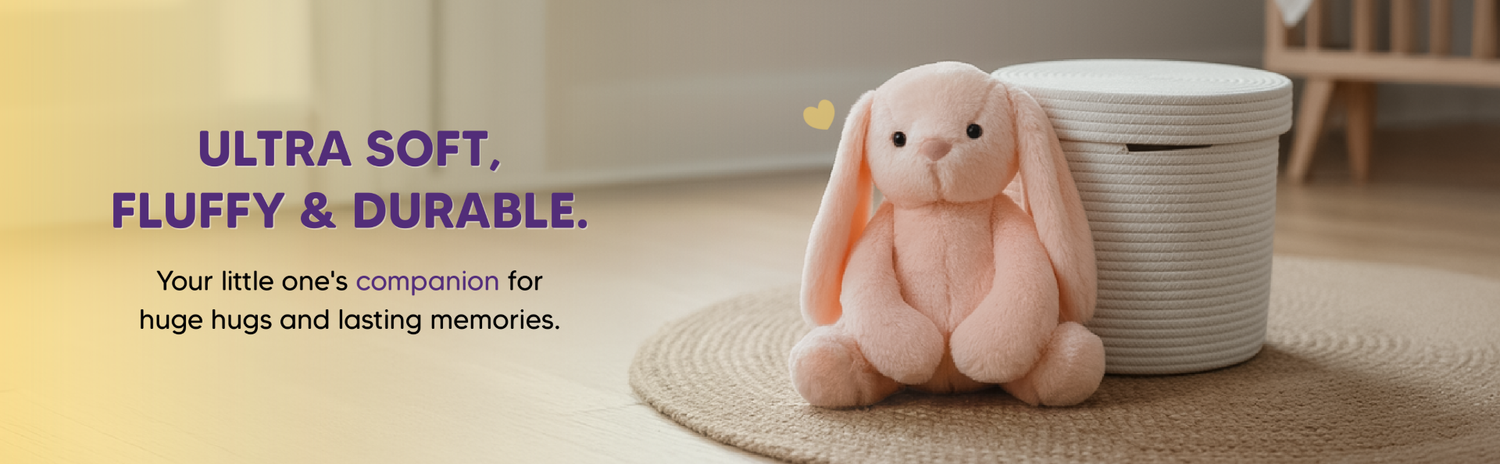 Mirada Bunny Toy - Peach – 35cm