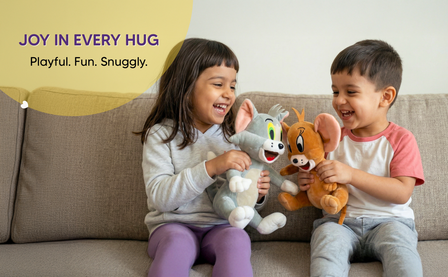 Mirada Tom & Jerry -Sitting Tom Toy – 25cm
