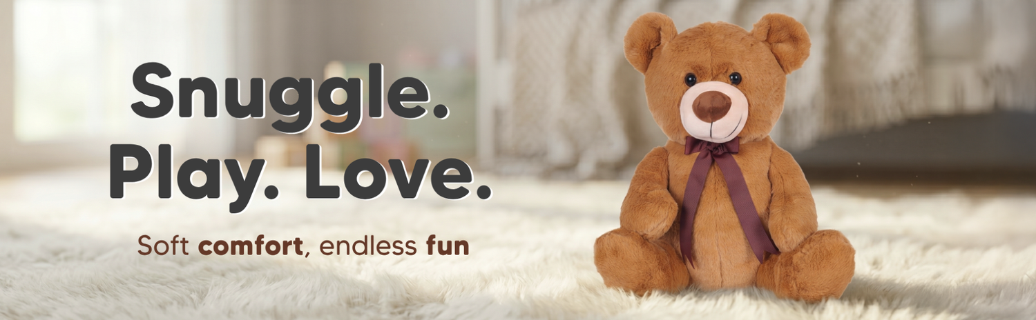 Mirada Sitting Bear Toy - Brown – 35cm