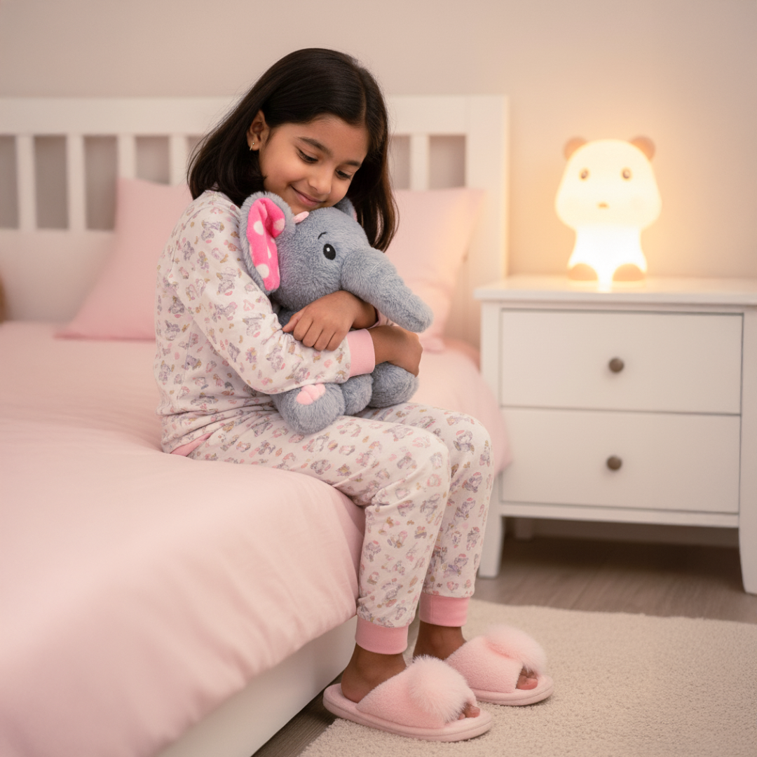 Mirada Elephant Polka Dot Toy - Pink – 25cm