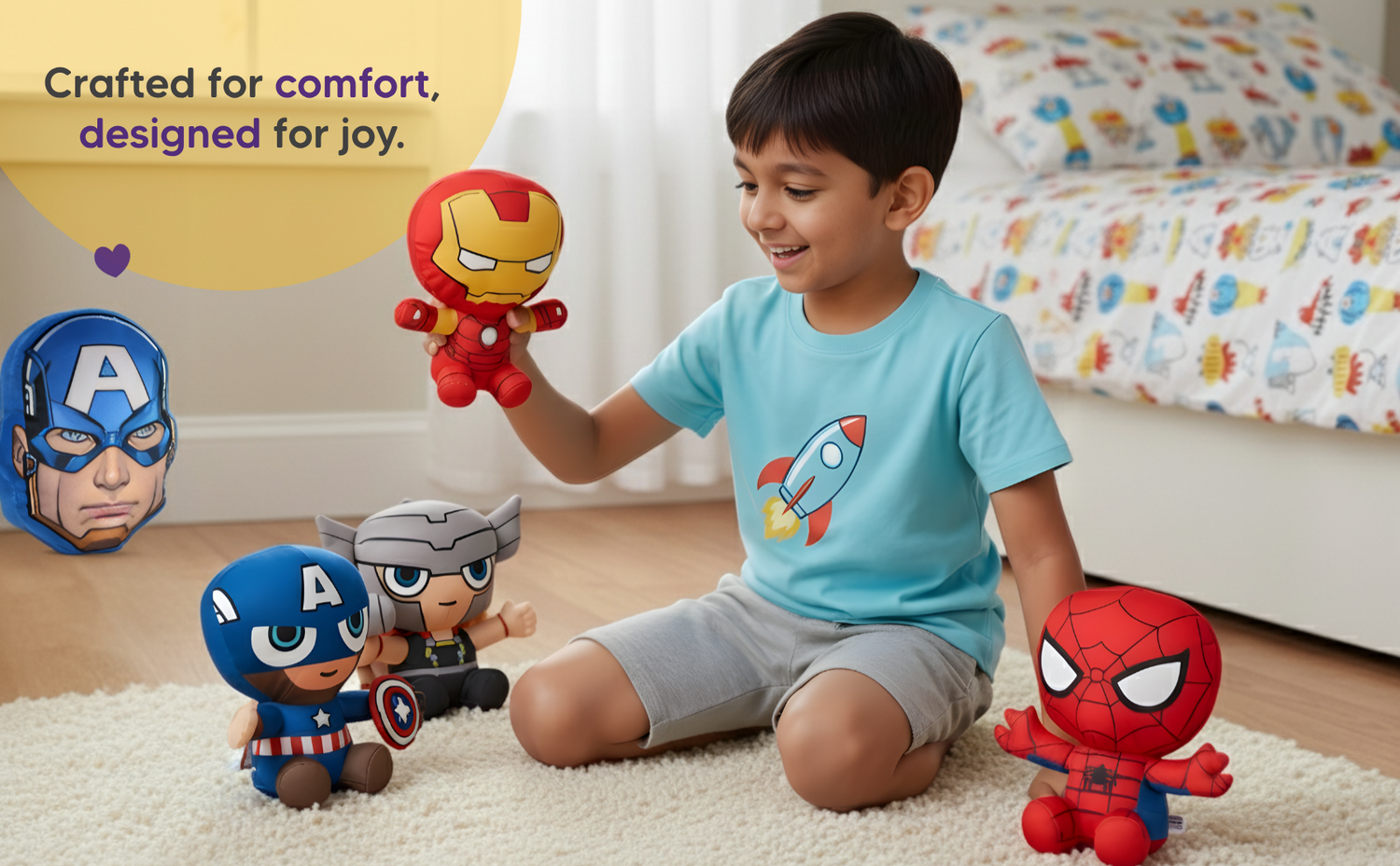 Mirada Marvel Captain America Toy – 22cm