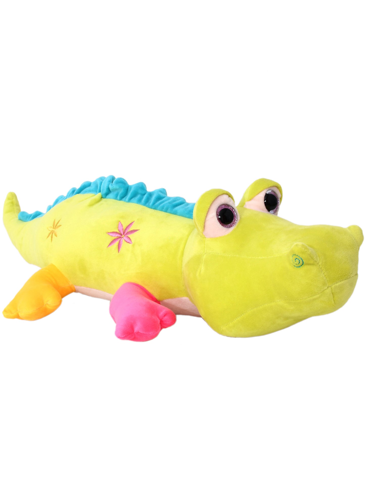 Mirada Soft Crocodile with Closed Mouth Stuffed Animal Soft Toy, Size - 60 cm