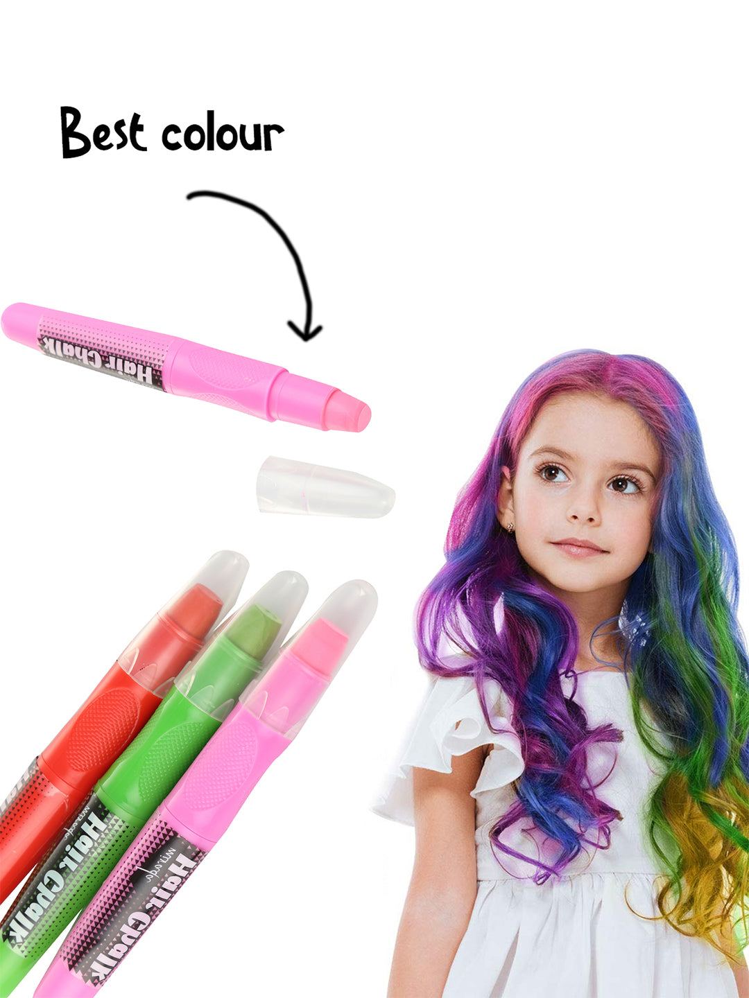 Mirada Hair Chalk Pen - Glam