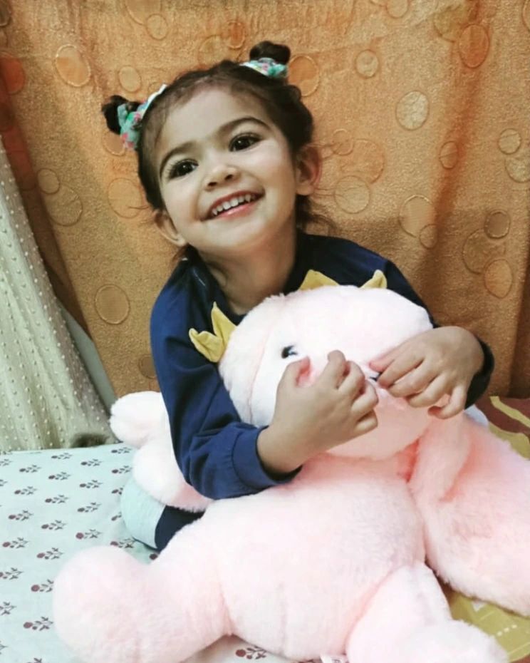 Mirada Peach Cute Plush Stuffed Huggable Bunny Soft Toy - 35 cm(Peach)