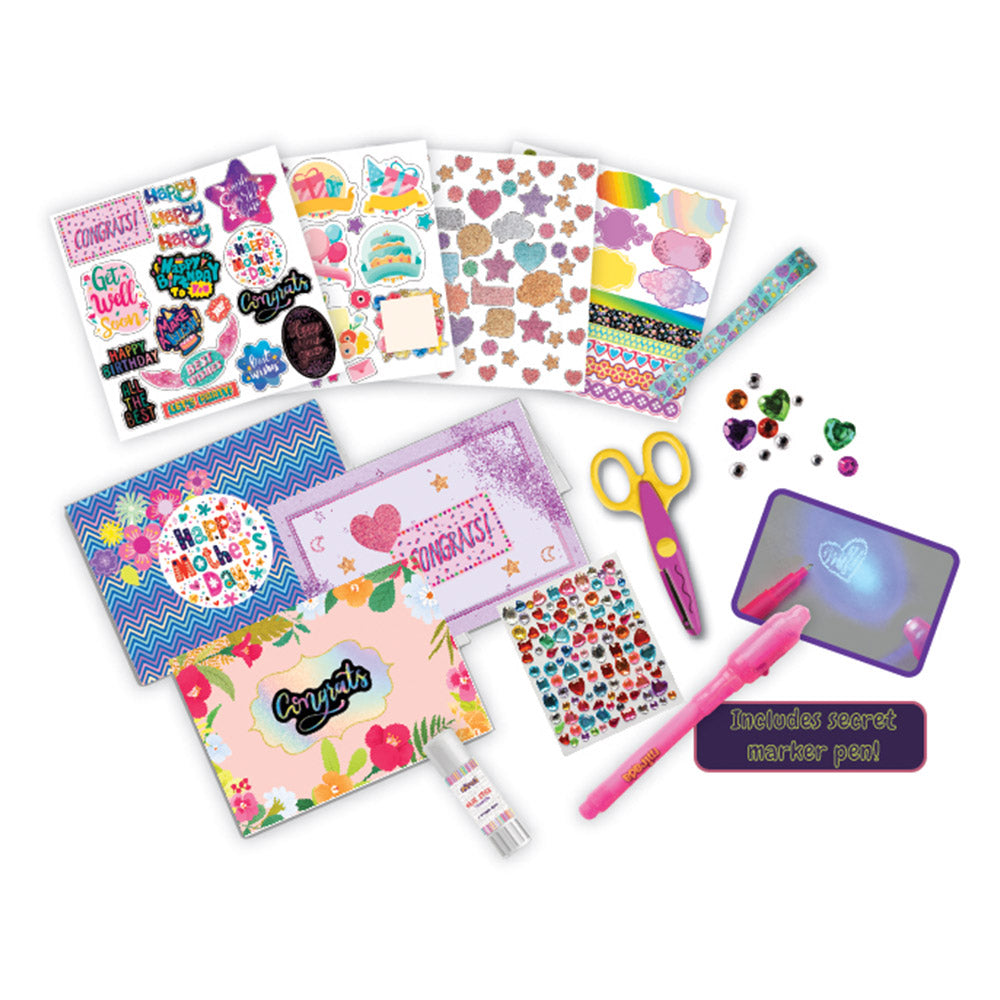 Mirada Art & Craft,Glow in The Dark Scrapbook, Ideal Gift for Boys & Girls, 6+ (MAC2012)