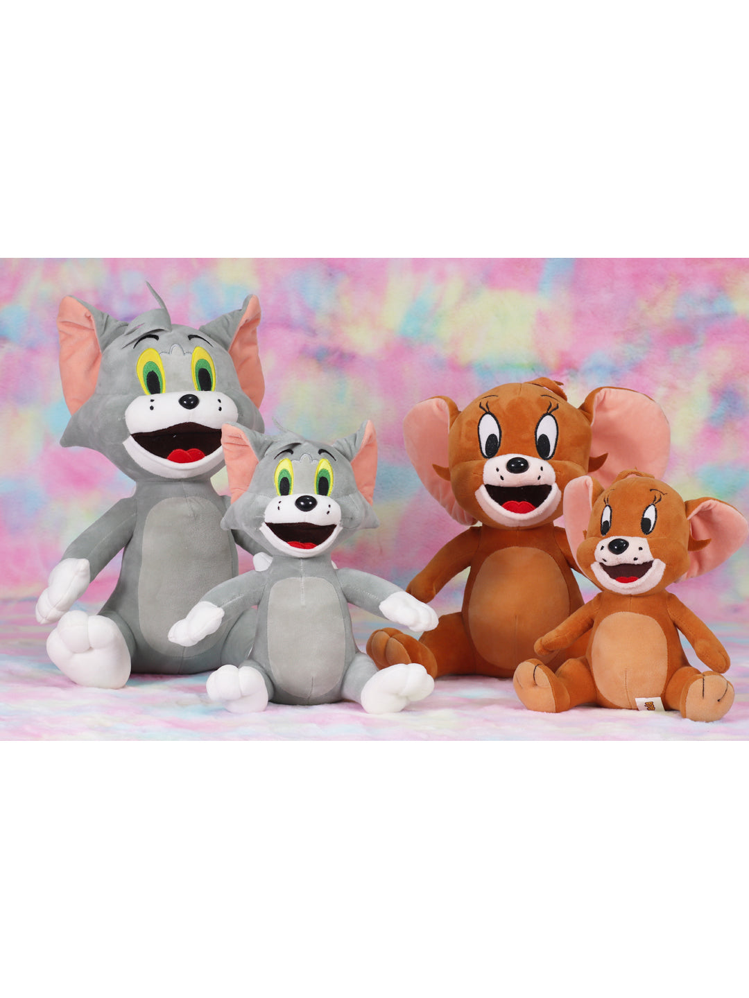 Mirada Grey Plush Stuffed Cute Licensed Sitting Tom Soft Toy - 35cm