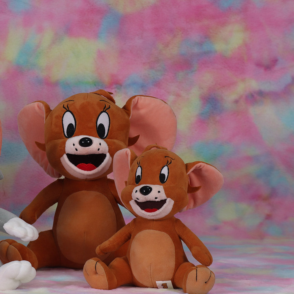Mirada Brown Plush Stuffed Cute Licensed Sitting Jerry Soft Toy - 30cm