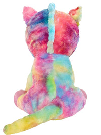Mirada Plush Stuffed Tie Dye Multicolor Cute Unicorm Soft Toy - 42cm