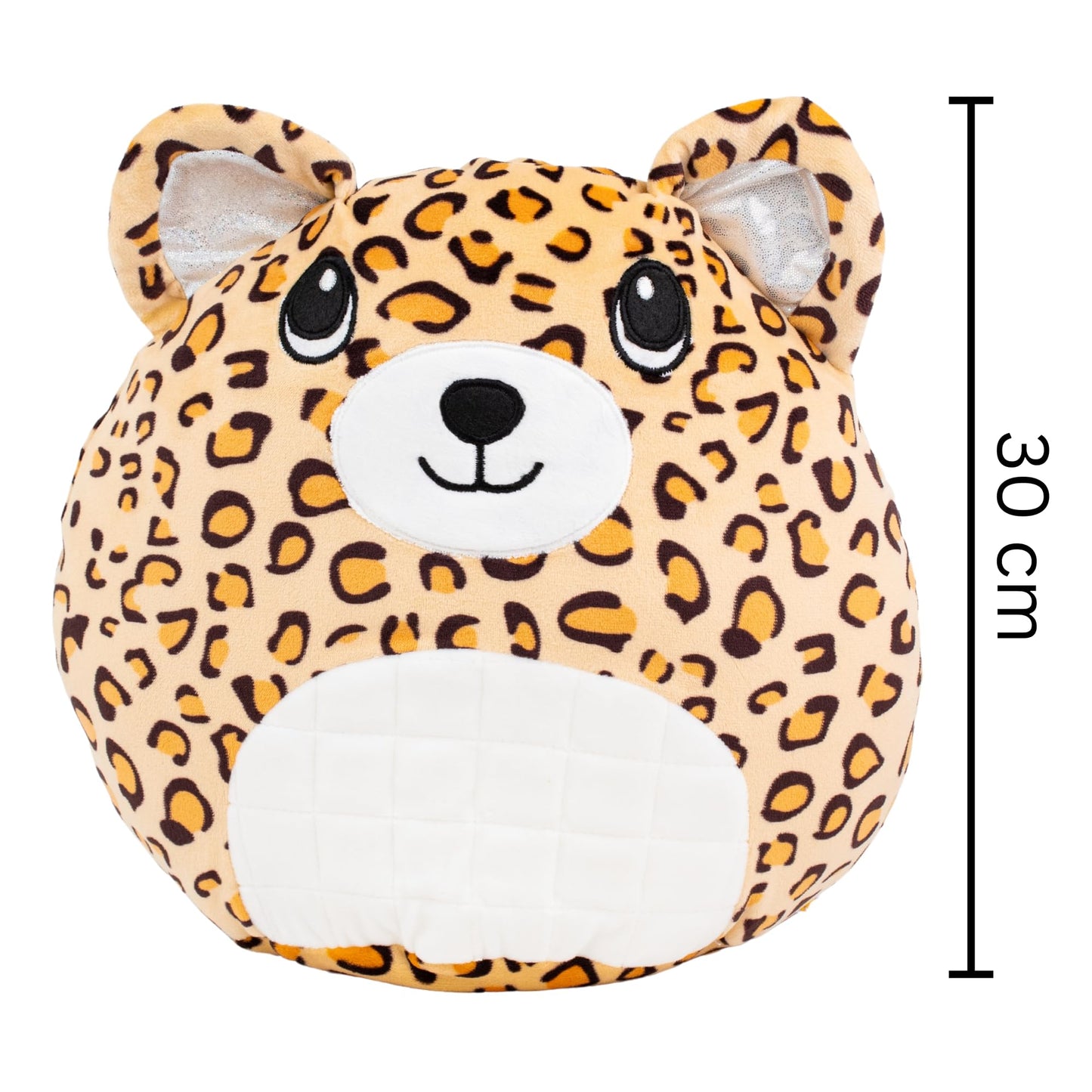 Mirada Tiger Face Toy - Yellow -30cm