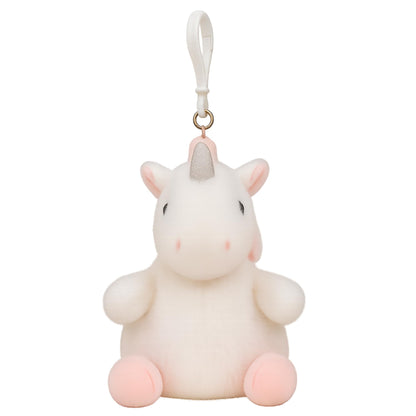 Mirada Hanging Unicorn Bagclip - White – 14cm