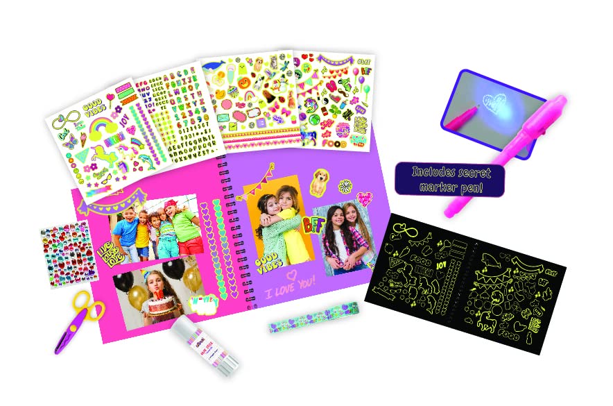 Mirada Art & Craft,Glow in The Dark Scrapbook