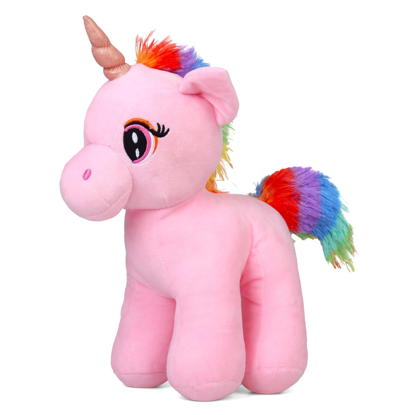 Mirada Standing Unicorn Toy - Pink – 29cm