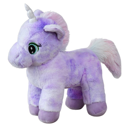 Mirada Standing Unicorn Toy - Purple – 32cm