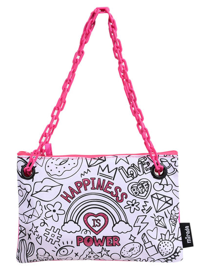 Mirada Color Your Own Happiness Purse