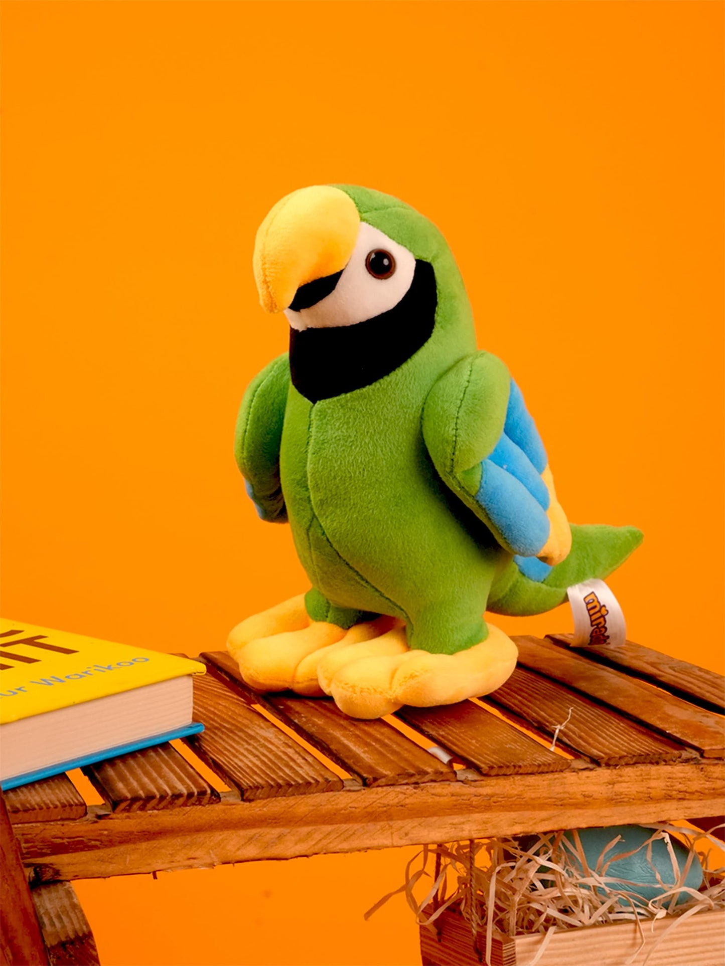 Mirada Parrot Toy - Green – 21cm