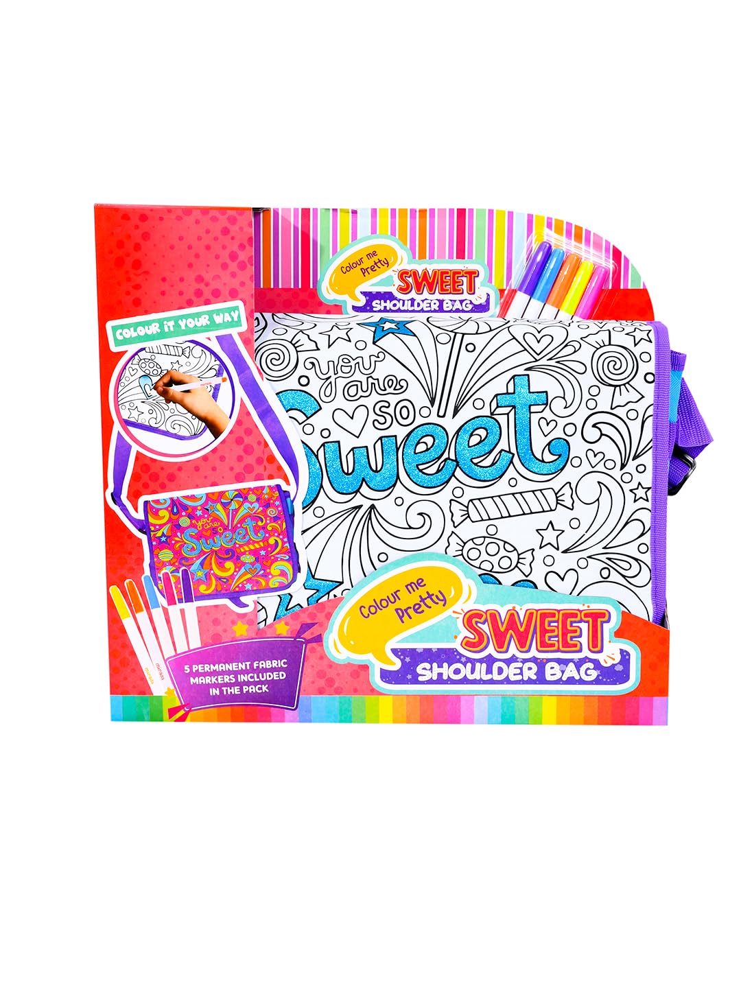 Mirada Color Your Own Sweet Shoulder Bag