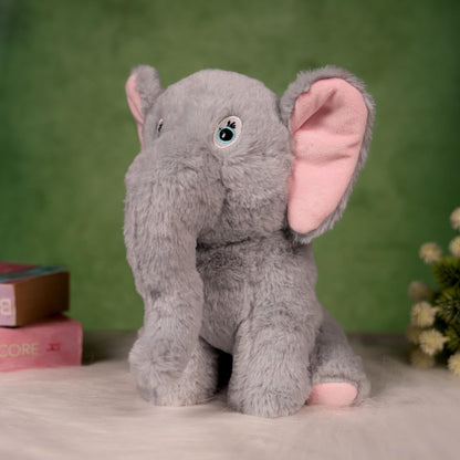 Mirada Elephant Soft Toy - Grey – 22cm