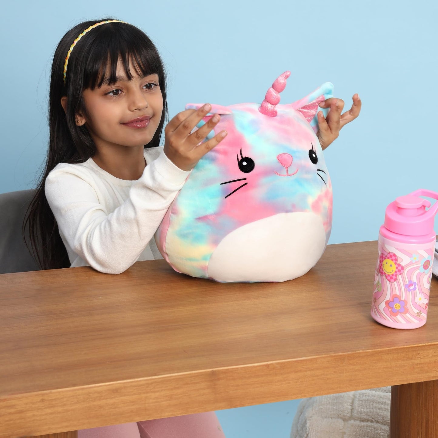 Mirada Cat Face Toy - Tie Dye – 30cm