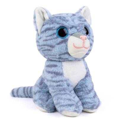 Mirada Glitter Eye Cat Toy - Grey – 25cm