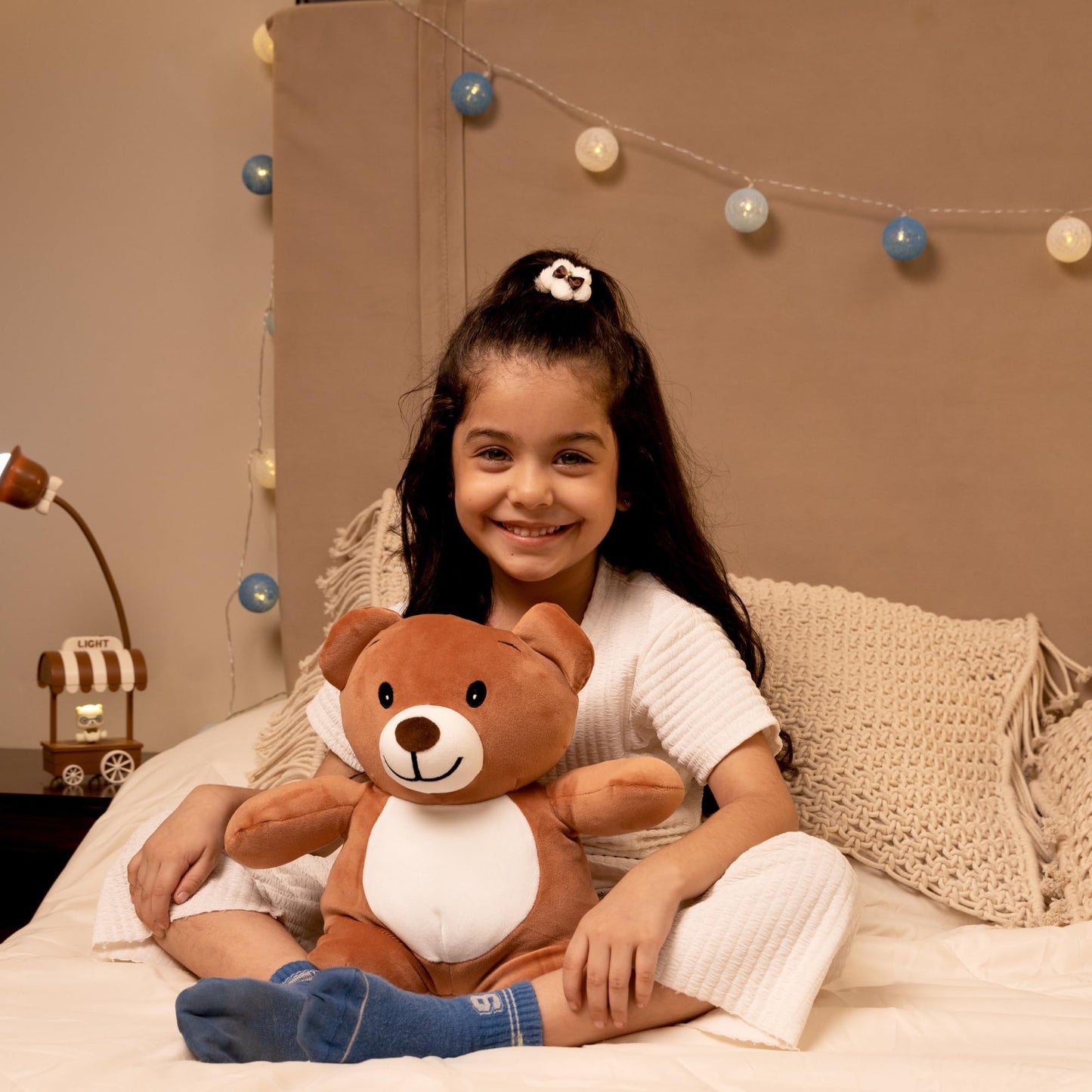 Mirada Huggable Bear Toy - Brown – 32cm