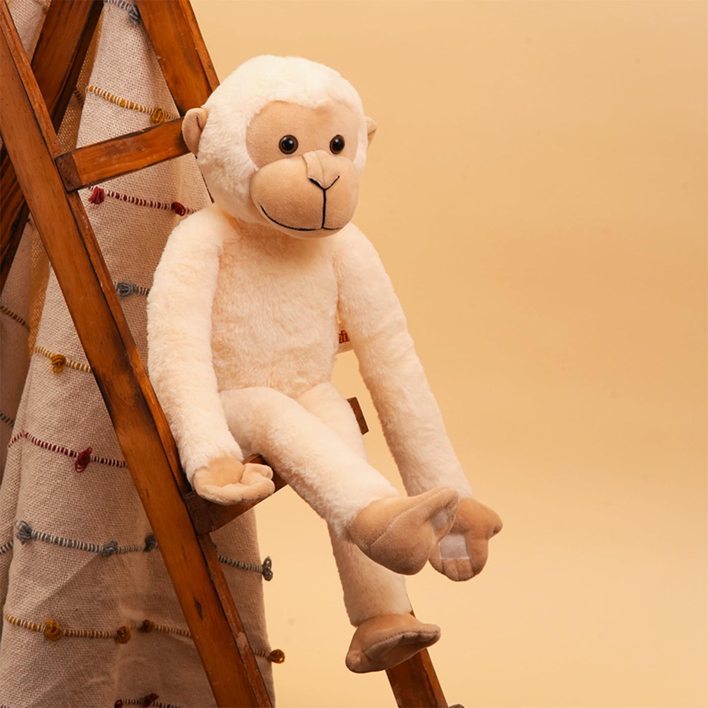 Mirada Butter Hanging Monkey Soft Toy - 52cm