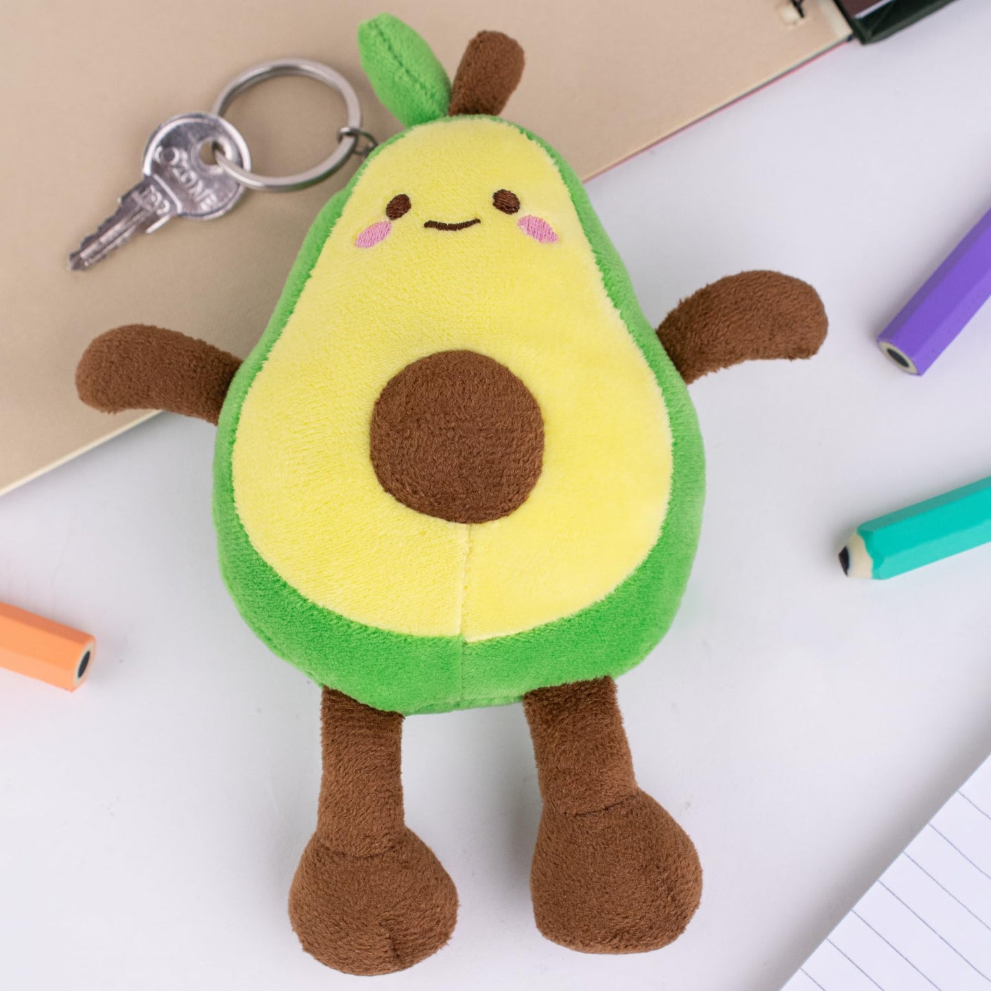 Mirada Avocado Key Chain Toy - Green – 11cm
