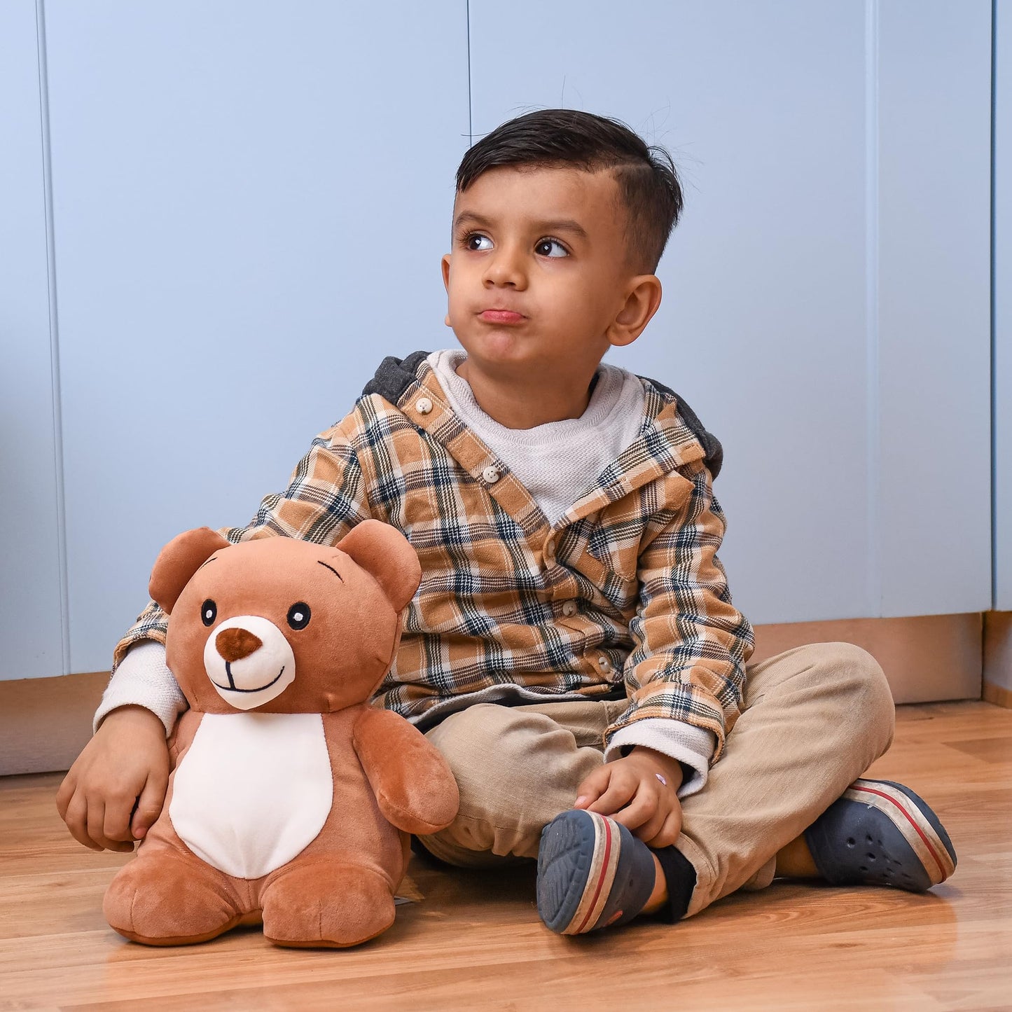 Mirada Huggable Bear Toy - Brown – 32cm