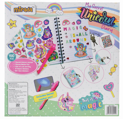 Mirada Art & Craft My Secret Unicorn Diary