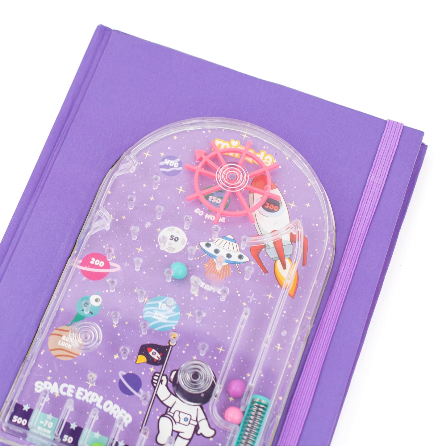 Mirada Pinball Space Plush Notebook