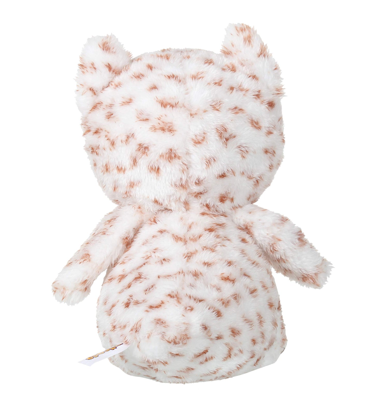 Mirada Glitter Eye Owl Toy - White -28cm