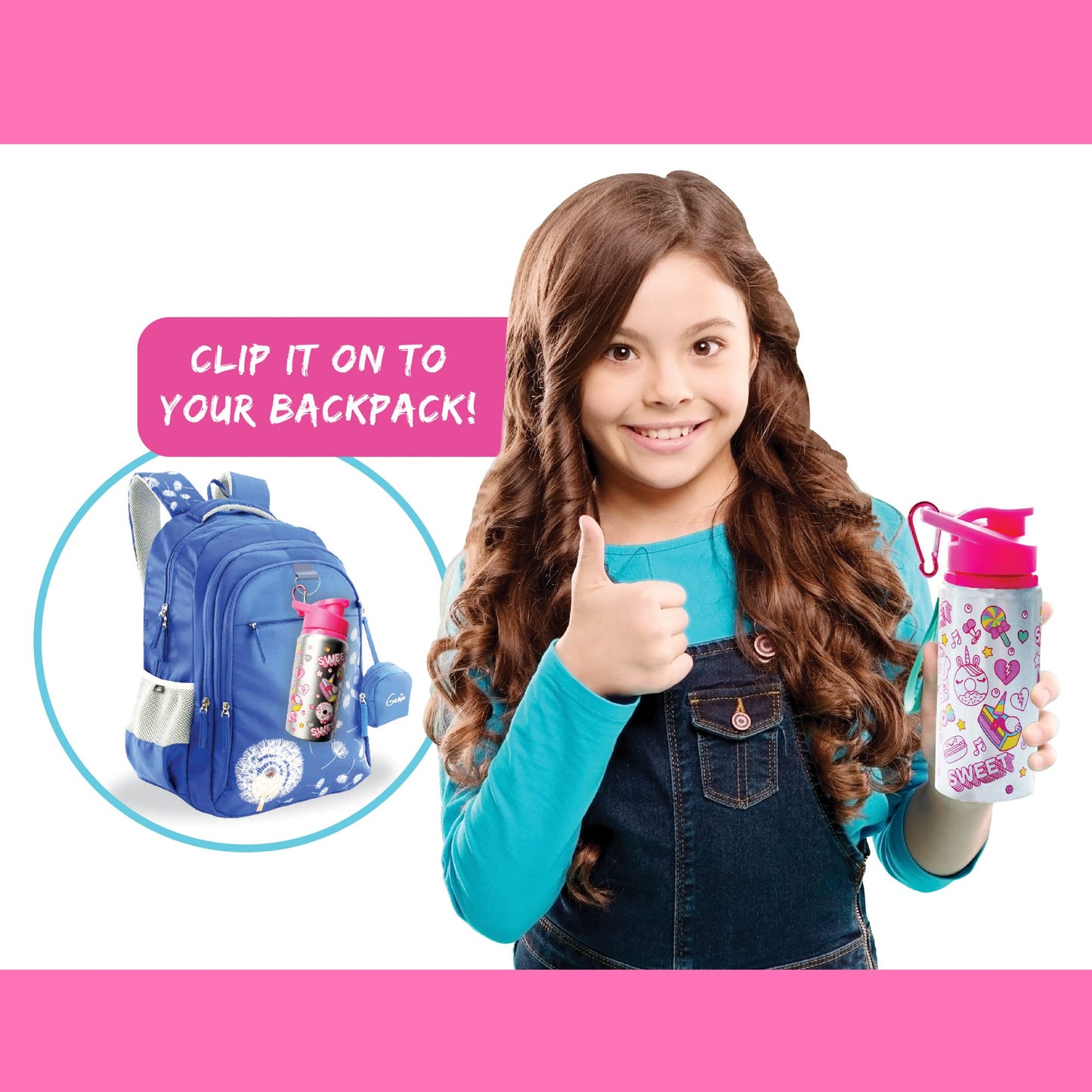 Mirada Art & Craft,Color Your Own -Cup Cake Bottle