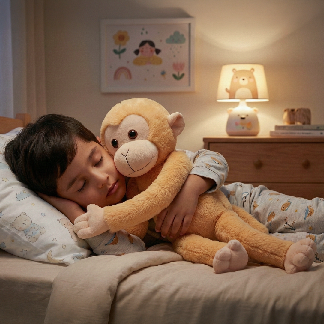Mirada Hanging Monkey Toy - Brown – 52cm