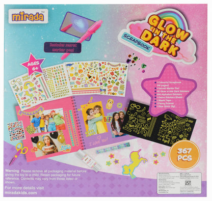 Mirada Art & Craft,Glow in The Dark Scrapbook