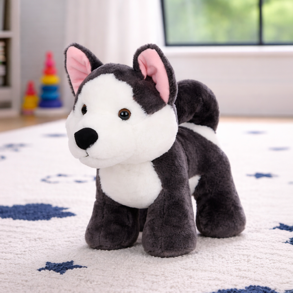 Mirada Standing Husky Toy – 25cm