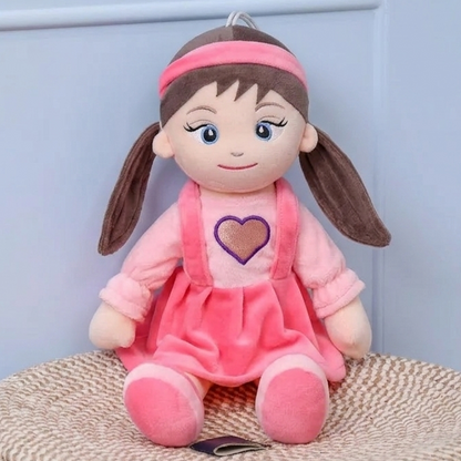 Mirada Heart Pink Rag Doll Toy – 38cm