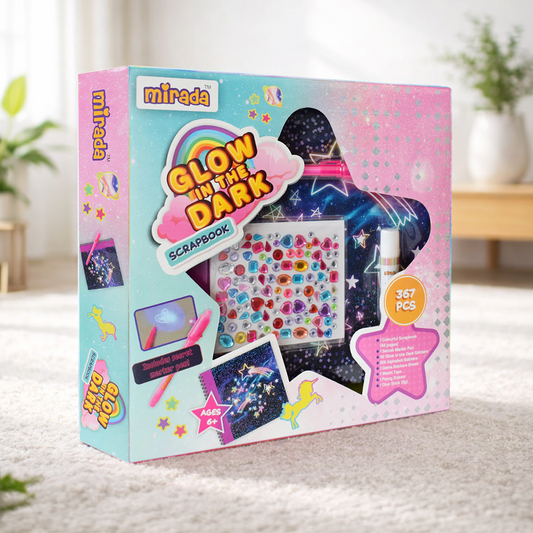 Mirada Art & Craft,Glow in The Dark Scrapbook