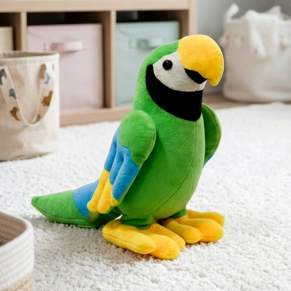 Mirada Parrot Toy - Green – 21cm